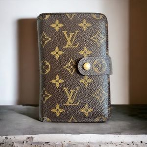 Lousi Vuitton Zip Wallet Monogram Brown Porte Papier Zip